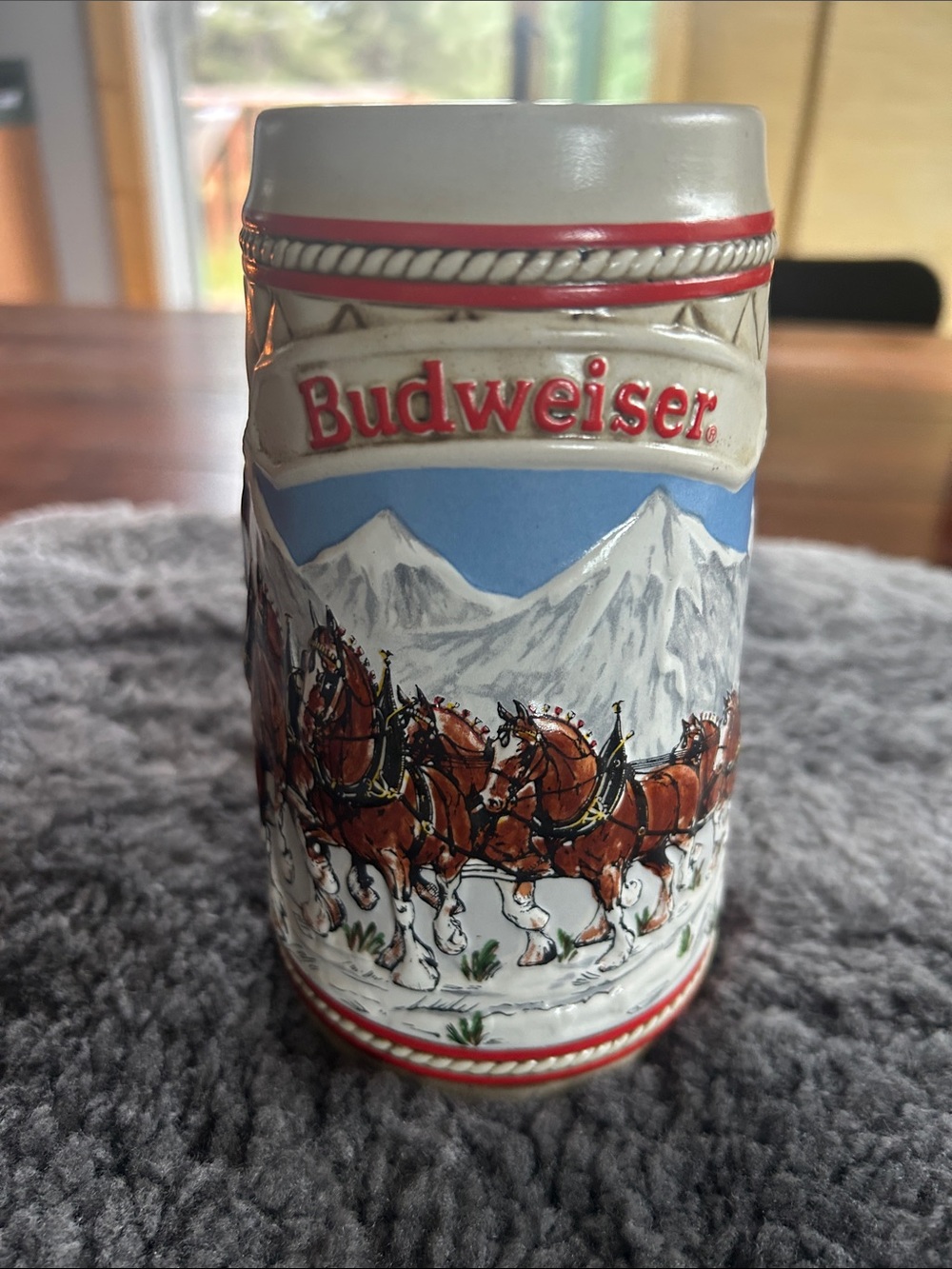 Budweiser 1985 A Series Clydesdale Stein